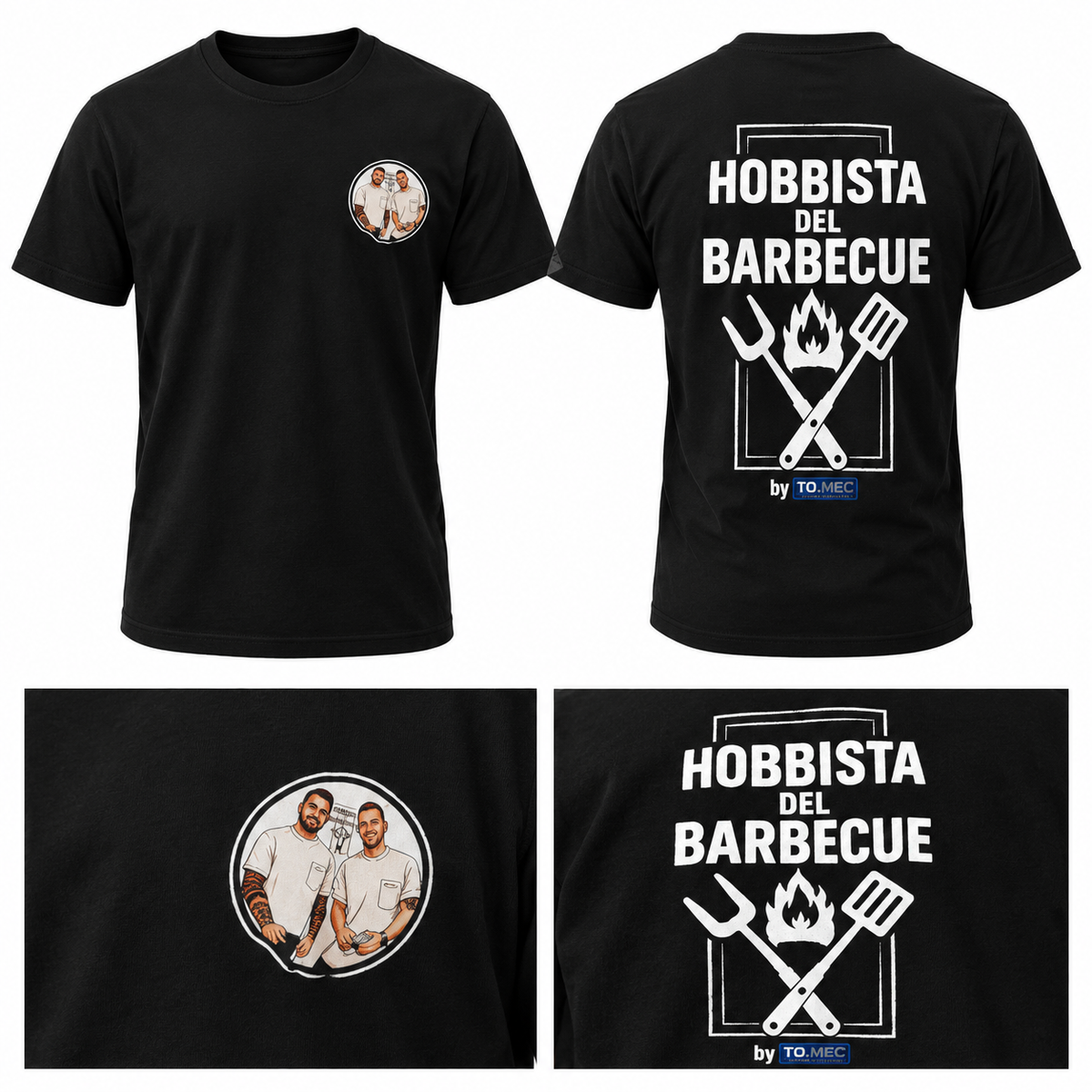 Maglietta hobbista del barbecue
